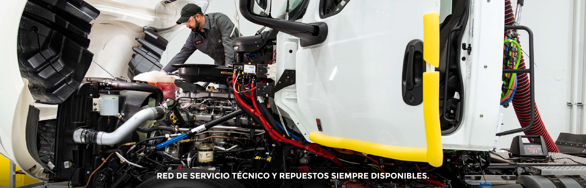 Red de servicio técnico y repuestos siempre disponibles